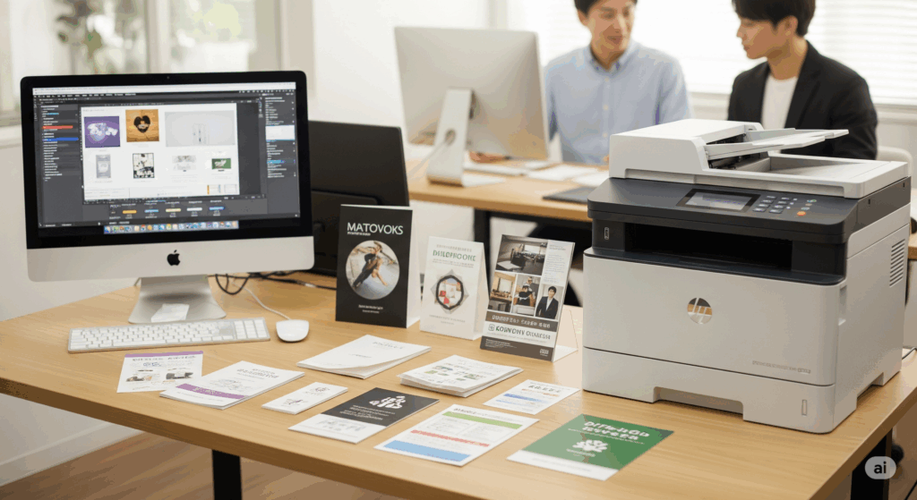 DTP制作：販促ツールで集客力アップ！